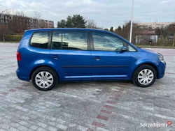 Niebieski Używany 2011 VW Touran Minivan | 18 700 zł (Dobra cena)