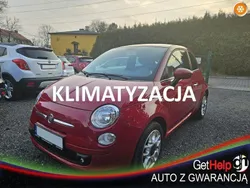 Bordowy Używany 2009 Fiat 500 Hatchback | 18 900 zł (Uczciwa cena)