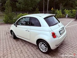 Biały Używany 2009 Fiat 500 Hatchback | 11 900 zł (Uczciwa cena)