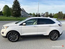 Biały Używany 2017 Ford Edge Titanium SUV | 77 900 zł (Uczciwa cena)