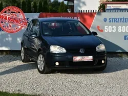 Niebieski ciemny (metalik) Używany 2007 VW Golf V Hatchback | 9900 zł (Dobra cena)