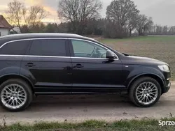 Czarny Używany 2008 Audi Q7 S-Line SUV | 34 000 zł (Uczciwa cena)
