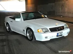 Biały Używany 1995 Mercedes SL500 Kabriolet | 73 900 zł