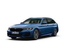 Niebieski phytonic metalizowany Używany 2023 BMW 520 Shadowline Kombi | 199 900 zł