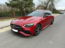 Czerwony (metalik) Używany 2022 Mercedes C300 AMG Kombi | 155 000 zł