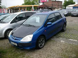 Niebieski Używany 2002 Honda Civic Hatchback | 2300 zł