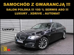 Czarny (metalik) Używany 2016 BMW 520 Sedan/Limuzyna | 48 690 zł