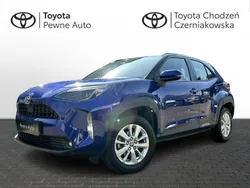 Niebieski Używany 2023 Toyota Yaris Hybrid Comfort Hatchback | 89 900 zł (Dość drogi)