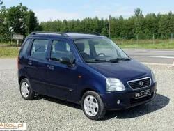 Niebieski (metalik) Używany 2001 Suzuki Wagon R+ Kombi | 4900 zł