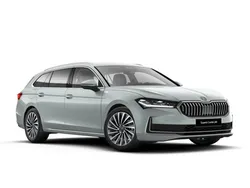 Srebrny pebble metalizowany Nowe 2025 Skoda Superb LAURIN & KLEMENT Kombi | 221 400 zł (Drogi)