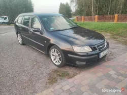 Czarny Używany 2007 Saab 9-3 Kombi | 5900 zł (Super Cena)