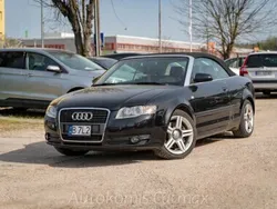 Czarny Używany 2008 Audi A4 Cabriolet Kabriolet | 23 900 zł
