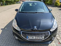 Czarny Używany 2014 Peugeot 208 Hatchback | 18 500 zł (Dość drogi)