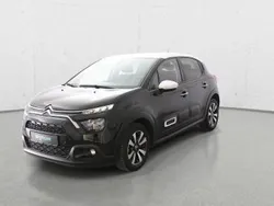 Czarny Używany 2023 Citroën C3 PureTech Hatchback | 57 900 zł (Uczciwa cena)