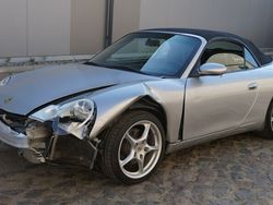 Srebrny (metalik) Używany 2003 Porsche 911 Kabriolet | 71 900 zł
