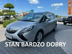 Srebrny Używany 2015 Opel Zafira Minivan | 47 900 zł (Dość drogi)