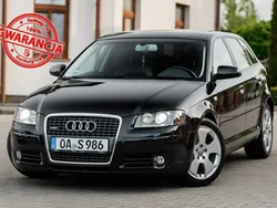 Czarny Używany 2007 Audi A3 S-line plus Hatchback | 22 700 zł (Uczciwa cena)
