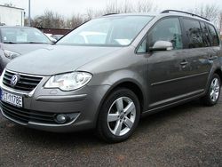Szary Używany 2008 VW Touran Minivan | 19 999 zł
