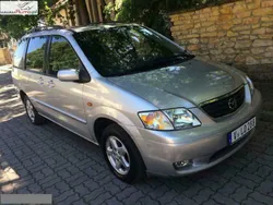Srebrny (metalik) Używany 2002 Mazda MPV Exclusive Minivan | 11 900 zł