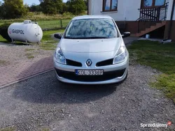Srebrny Używany 2007 Renault Clio II Hatchback | 10 999 zł