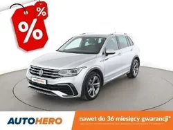 Srebrny Używany 2022 VW Tiguan R-line SUV | 117 500 zł (Drogi)