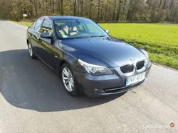 Szary Używany 2009 BMW 520 Sedan/Limuzyna | 27 300 zł (Uczciwa cena)