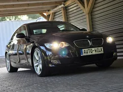 Czarny Używany 2008 BMW 325 Coupe | 47 900 zł