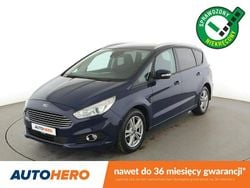 Niebieski Używany 2018 Ford S-MAX S Minivan | 65 000 zł (Uczciwa cena)