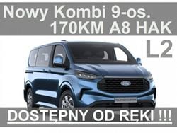 Niebieski Nowe 2024 Ford Transit Custom Limited Kombi | 225 090 zł