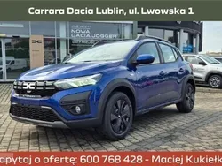 Niebieski Nowe 2024 Dacia Sandero Expression Hatchback | 83 700 zł (Dość drogi)