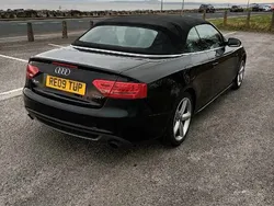 Czarny Używany 2009 Audi A5 Cabriolet S-Line Kabriolet | 20 900 zł