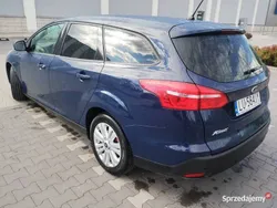 Niebieski Używany 2018 Ford Focus Sedan/Limuzyna | 38 400 zł (Super Cena)
