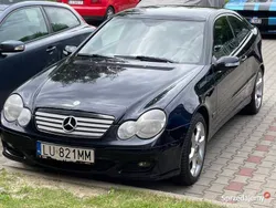 Granatowy Używany 2007 Mercedes 200 Coupe | 16 700 zł