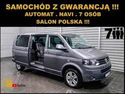 Szary (metalik) Używany 2011 VW Multivan Minivan | 84 444 zł (Super Cena)