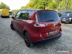Bordowy Używany 2010 Renault Scénic III Minivan | 20 900 zł (Uczciwa cena)