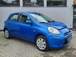 Niebieski (metalik) Używany 2011 Nissan Micra Hatchback | 8900 zł