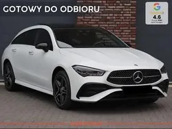 Biały Używany 2024 Mercedes CLA200 Shooting Brake AMG Line Premium Plus Kombi | 189 100 zł