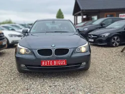 Szary (metalik) Używany 2008 BMW 520 Sedan/Limuzyna | 24 900 zł