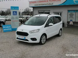 Biały Używany 2018 Ford Tourneo Courier Minivan | 40 900 zł (Dobra cena)