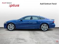Niebieski (metalik) Używany 2023 Audi A7 S-Line Hatchback | 309 900 zł (Uczciwa cena)