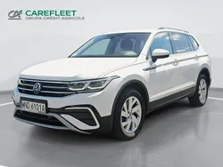 Biały Używany 2021 VW Tiguan Allspace Elegance SUV | 98 500 zł (Uczciwa cena)