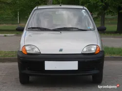 Srebrny Używany 2000 Fiat Seicento Hatchback | 3499 zł (Dość drogi)