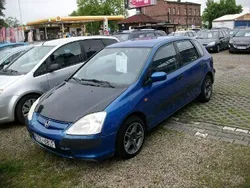 Niebieski Używany 2002 Honda Civic Hatchback | 2700 zł