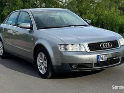 Srebrny Używany 2003 Audi A4 Sedan/Limuzyna | 9500 zł (Uczciwa cena)