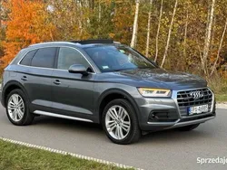 Szary Używany 2018 Audi Q5 Prestige SUV | 125 900 zł (Drogi)