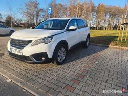 Biały Używany 2018 Peugeot 5008 Minivan | 53 900 zł (Super Cena)