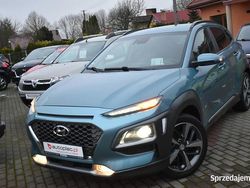 Niebieski Używany 2018 Hyundai Kona Premium SUV | 56 900 zł (Dość drogi)