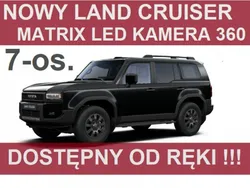 Czarny (metalik) Nowe 2024 Toyota Land Cruiser SUV | 371 000 zł (Dość drogi)