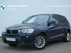 Niebieski ciemny (metalik) Używany 2017 BMW X3 SUV | 69 900 zł (Super Cena)