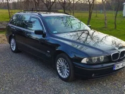 Czarny Używany 2002 BMW 520 Sedan/Limuzyna | 10 100 zł